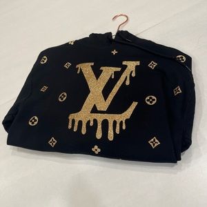 **not real** LV hoodie